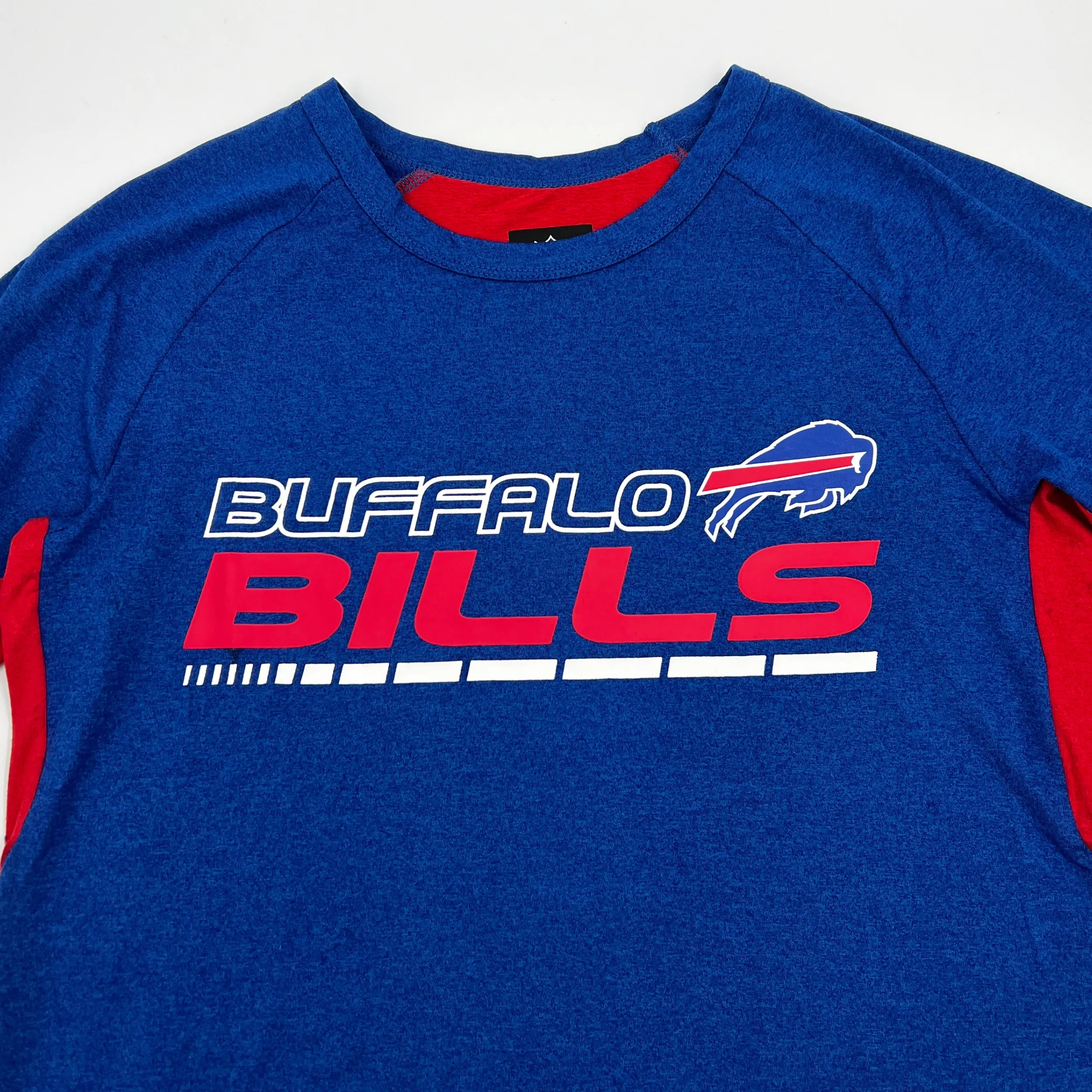 New Era Buffalo Bills Royal & Red Activewear T-Shirt