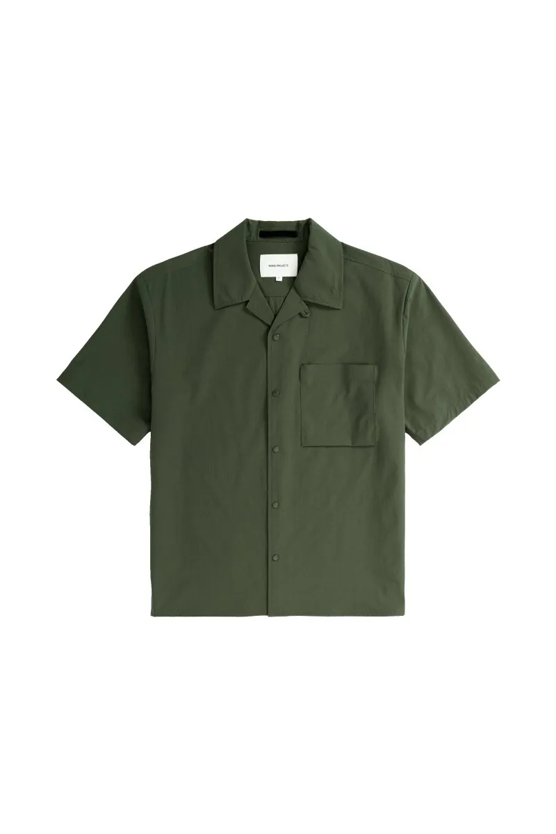 Norse Carsten Travel Light Shirt Spruce Green