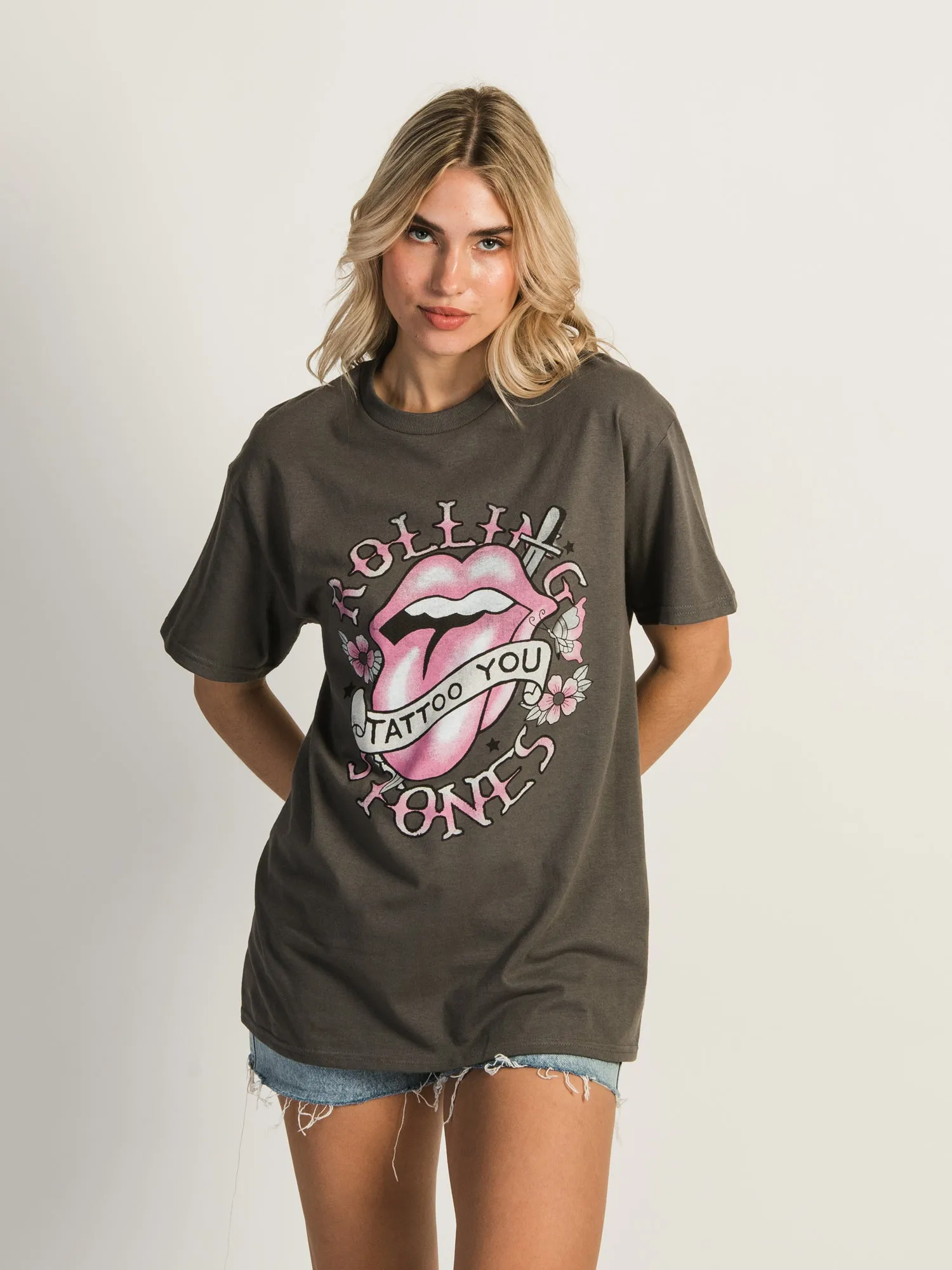 NTD APPAREL GUNS N ROSES SKULL 1989 TEE