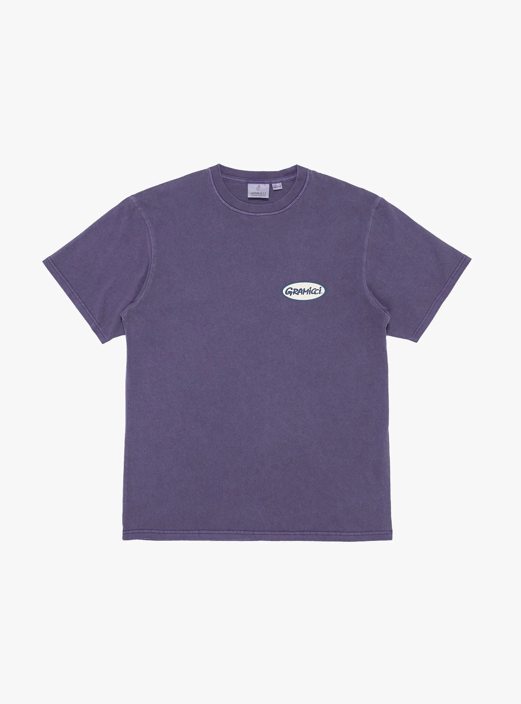 Oval T-shirt Purple Pigment