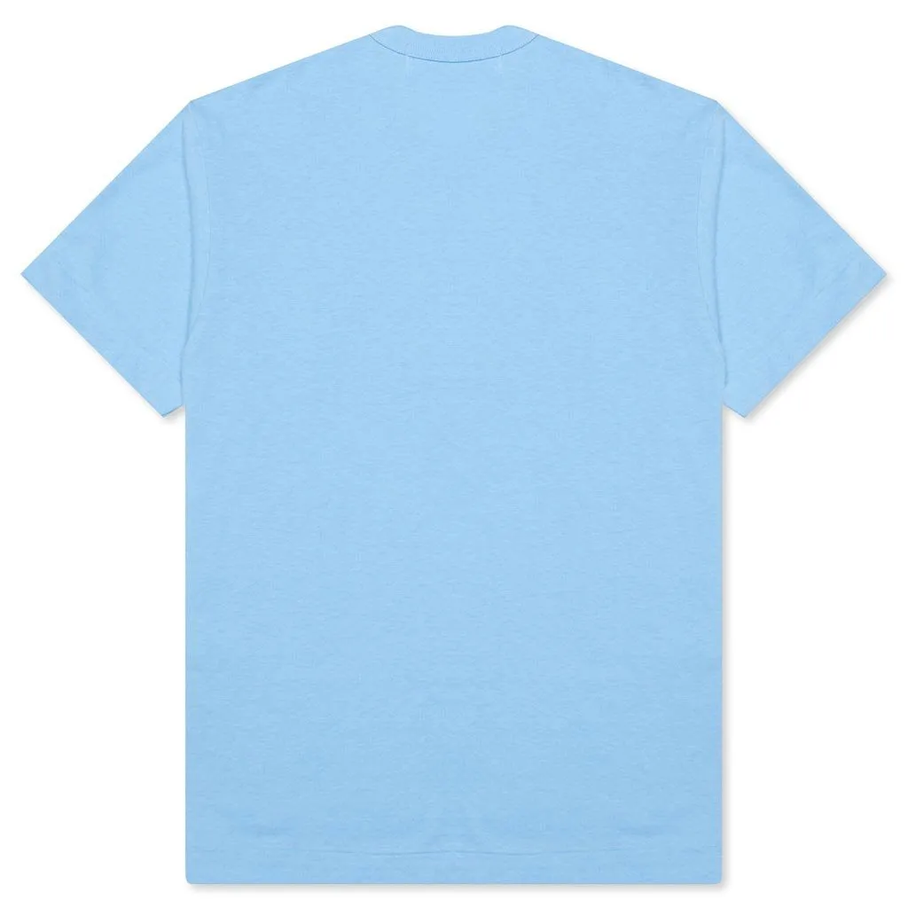 Pastelle Red Emblem T-Shirt - Blue