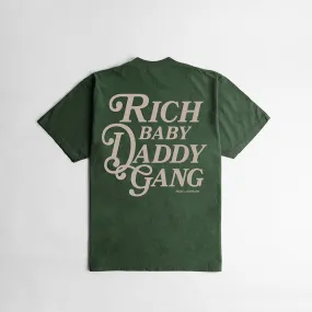 RBDG Oversized T-shirt- Moss Green