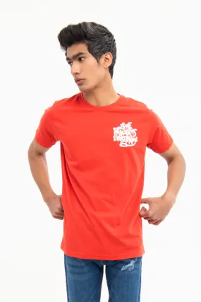 REGULAR SIZE PRINTED T-SHIRT