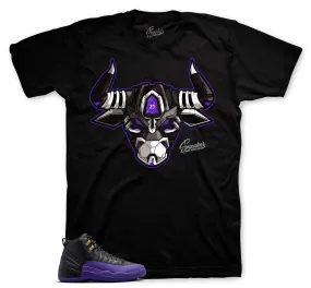 Retro 12 Field Purple War Bully Shirt