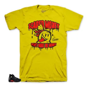 Retro 14 Last Shot Shirt - Scared Money - Red