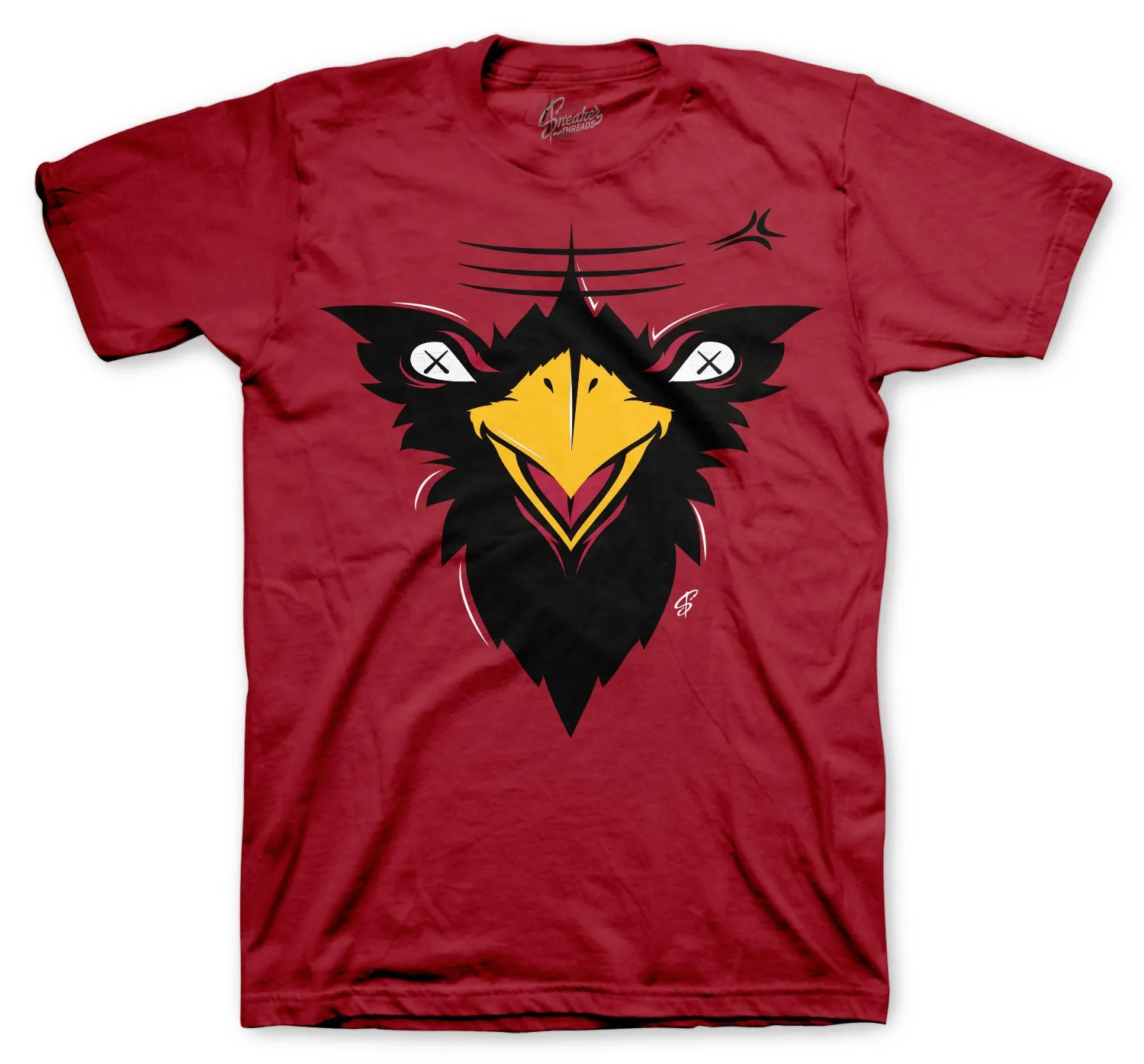 Retro 3 Cardinal Red Fly Face Shirt