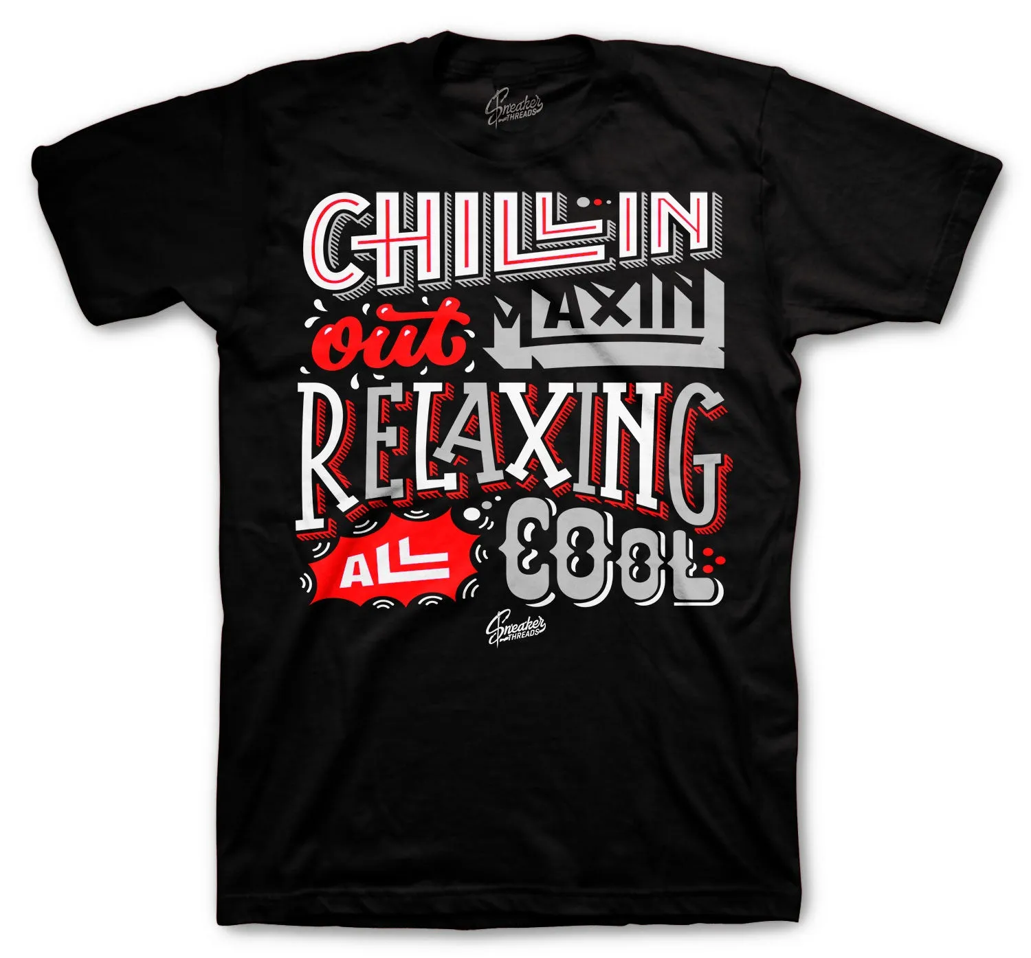 Retro 4 Red Thunder Relaxing Shirt