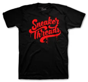 Retro 4 Red Thunder ST Logo Shirt