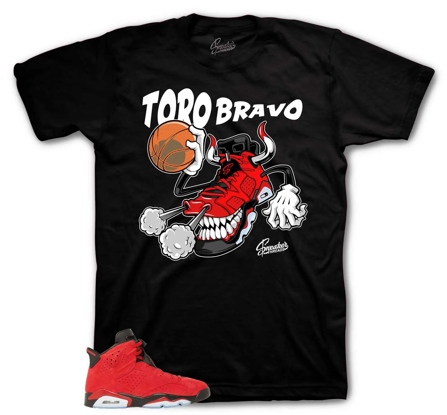 Retro 6 Toro Bravo Fly Kicks Shirt