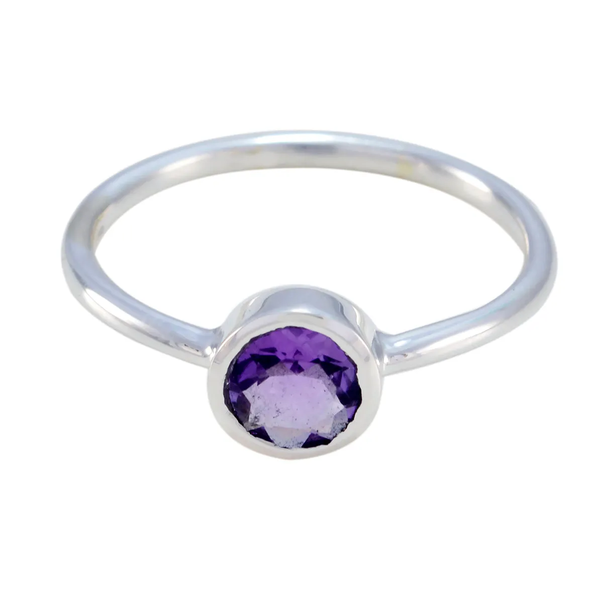 Riyo Drop-Dead Gems Amethyst Solid Silver Rings Body Jewelry Source