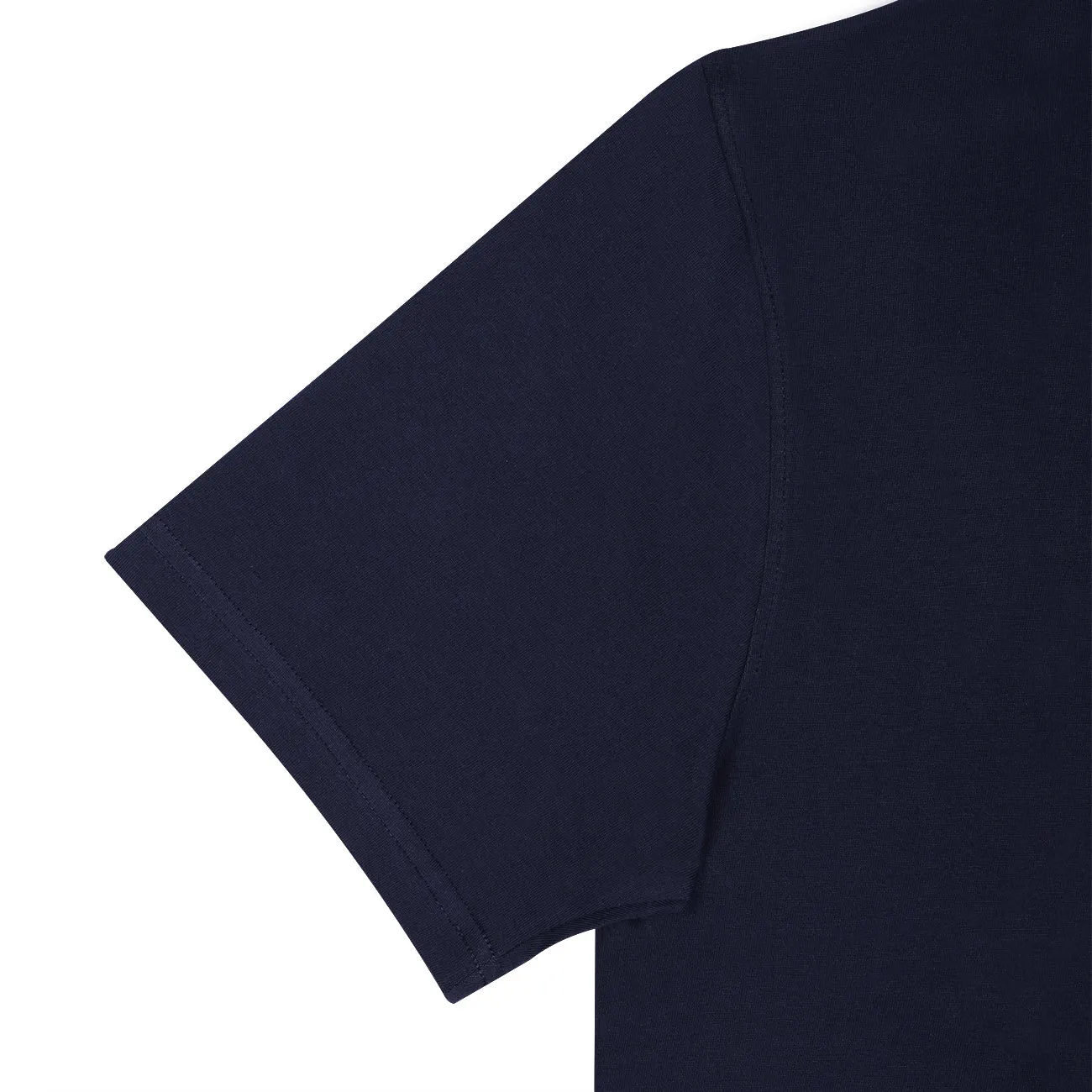 Shore Leave Midnight Navy V-Neck Premium Cotton T-shirt