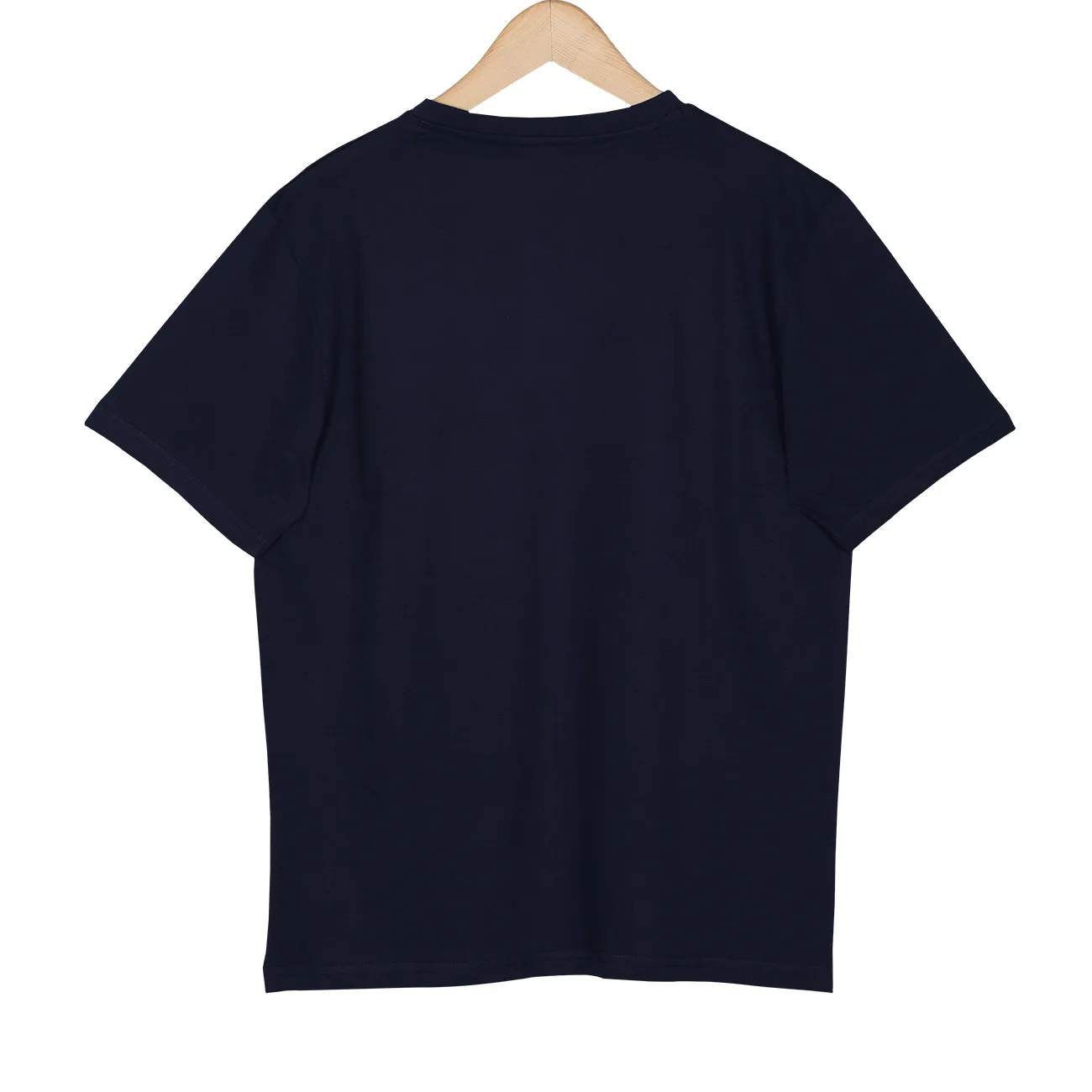 Shore Leave Midnight Navy V-Neck Premium Cotton T-shirt