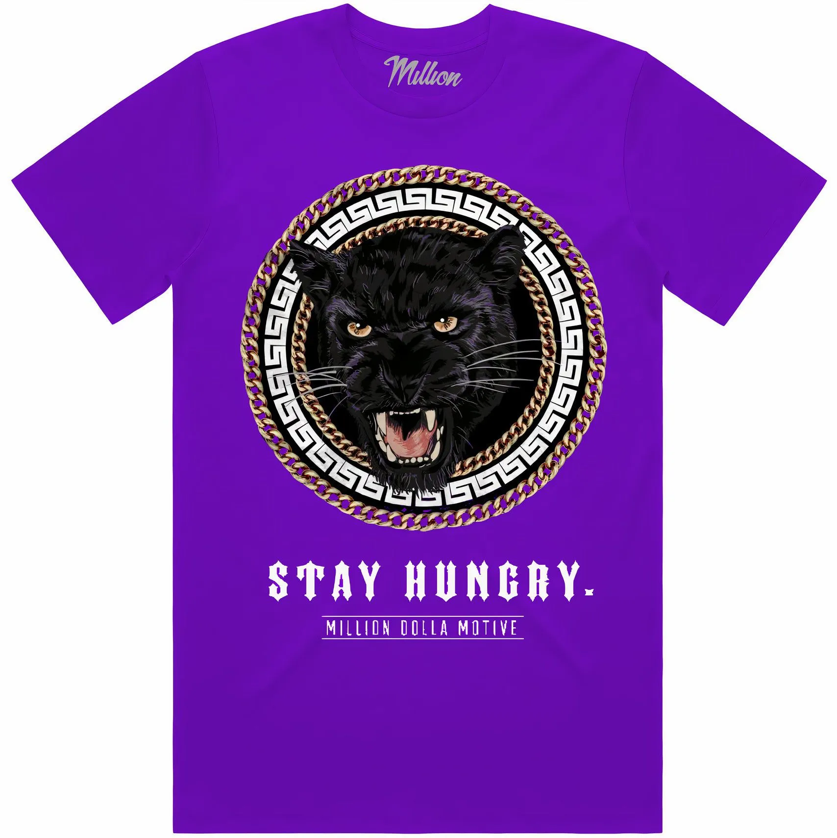 STAY HUNGRY : Purple Sneaker Tees Shirt