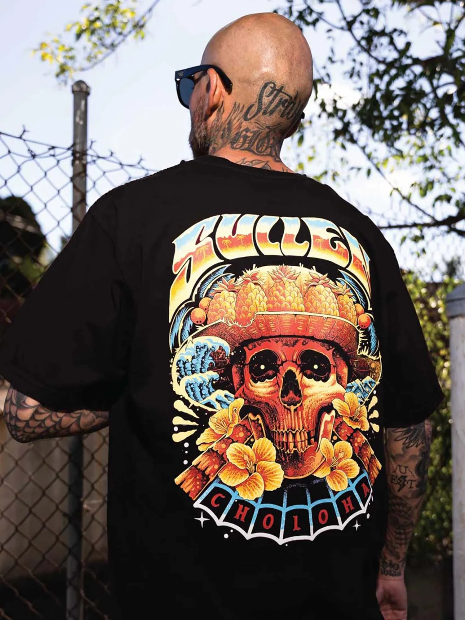 Sullen Men's Skulloha Short Sleeve Premium T-shirt