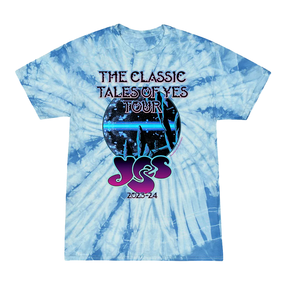 Tales of YES 2023 Tie Dye Tour T-Shirt