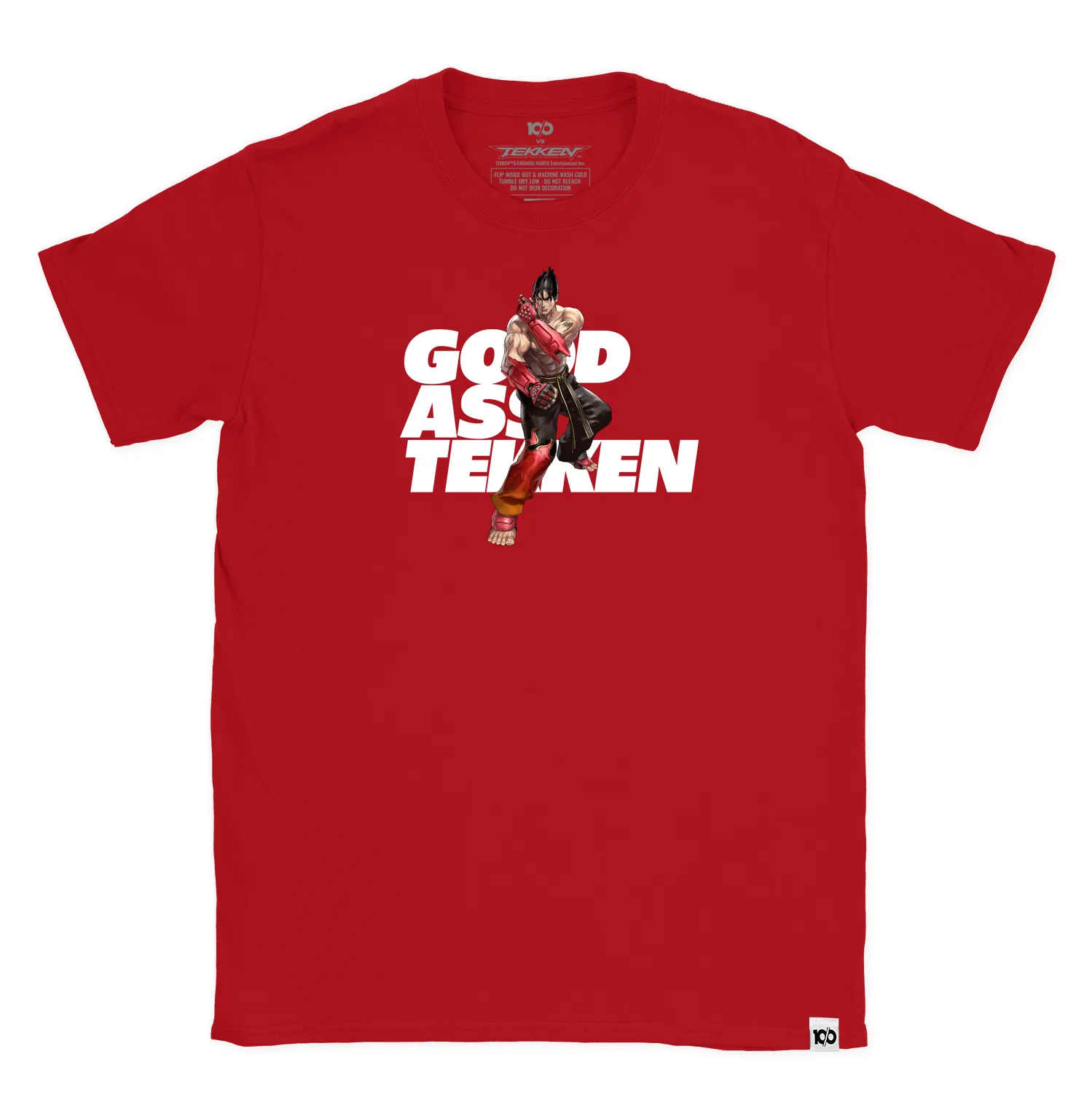 TEKKEN 'GOOD ASS TEKKEN Jin' T-Shirt - Red