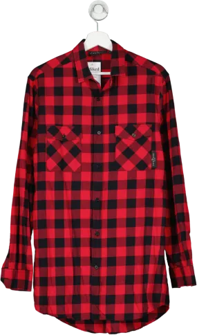 The Couture Club Red Checkered Shirt UK M