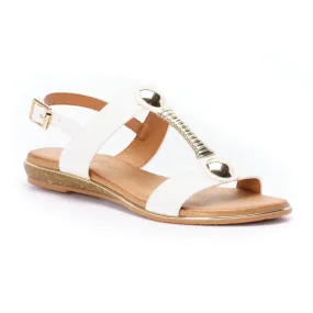 Women's Lunar Renoir Sandal White