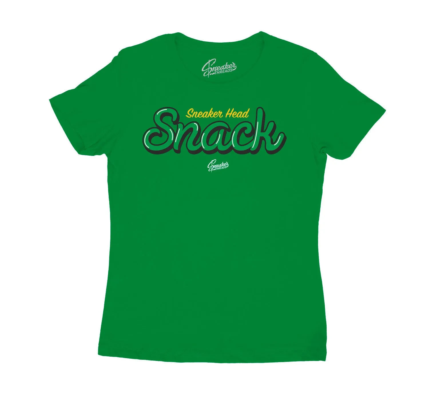 Womens Seattle 10 Shirt - Snack - Green