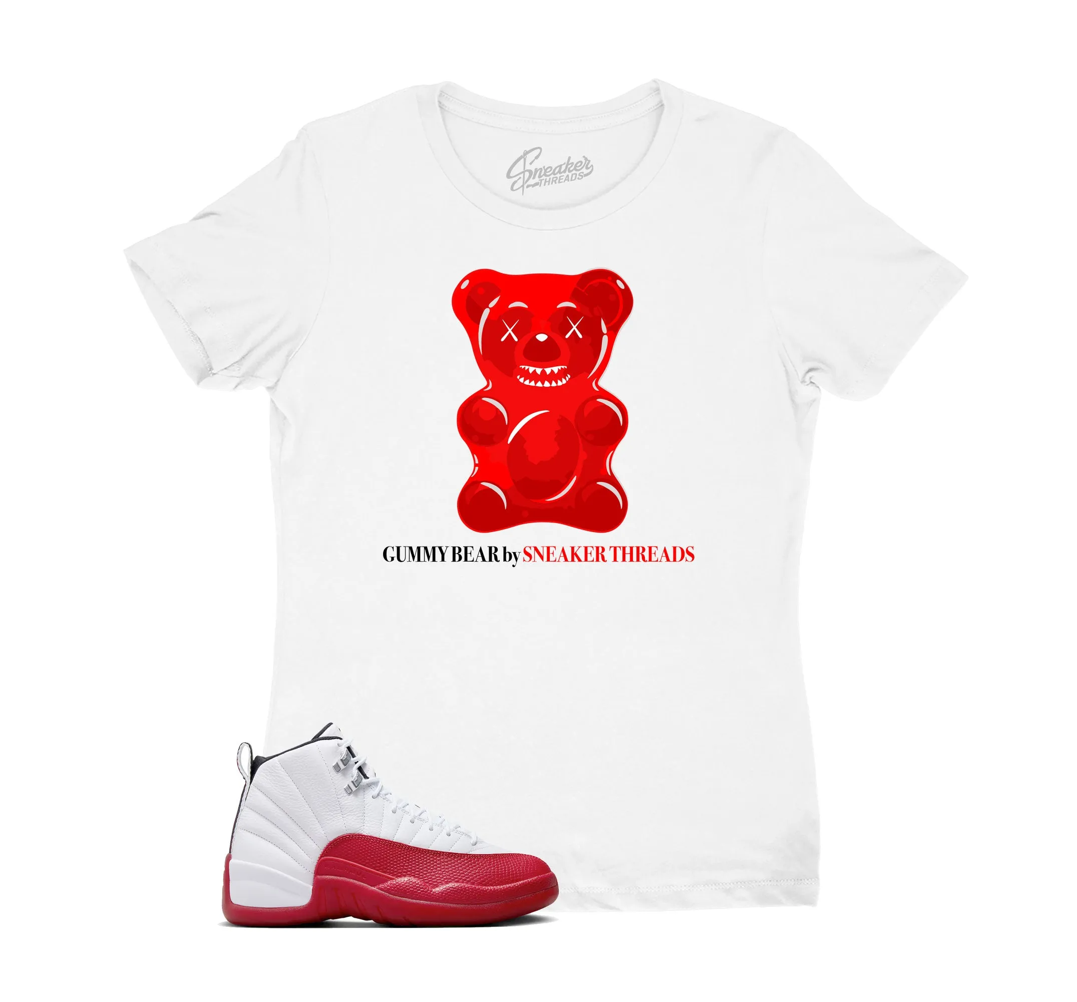 Womens -Cherry 12 Gummy Bear Shirt