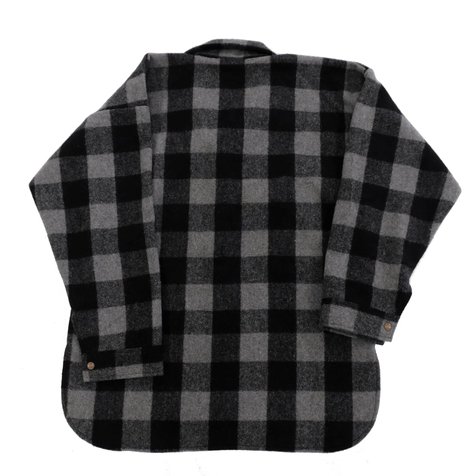 Wool Bush Shirt - Australian Made Rugged Flannel Plaid Shirt