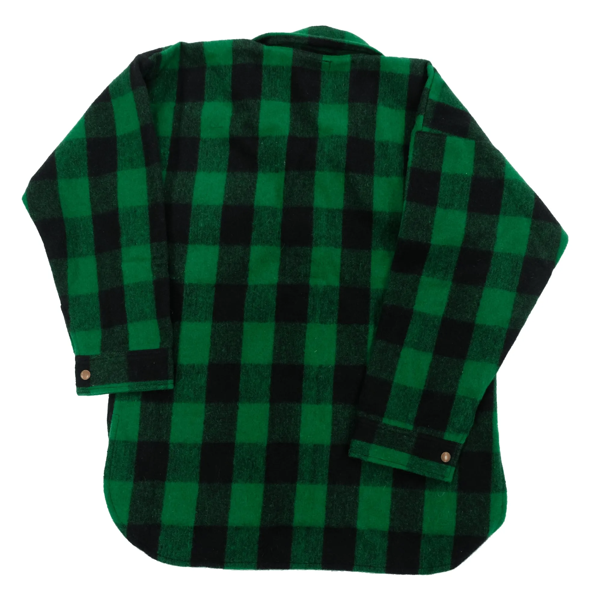 Wool Bush Shirt - Australian Made Rugged Flannel Plaid Shirt