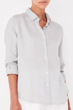 Xander Seafoam Linen Shirt